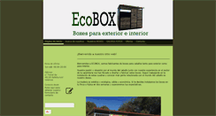 Desktop Screenshot of boxeseconomicos.com